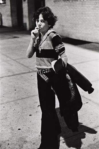 LARRY CLARK (1943- ) A selection of 3 photographs from the 42nd Street Series. 1979-80; printed 1990s.